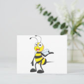 Carte Postale Stickers d'abeilles : Présentation d'abeilles à la (Debout devant)