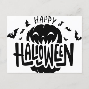 Carte Postale Stickers heureux Halloween