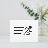 Carte Postale Stickman (Debout devant)