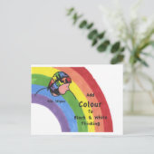 Carte Postale Stigmatisation de la santé mentale (Debout devant)