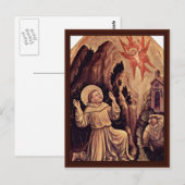 Carte Postale Stigmatisation De Saint François (Devant / Derrière)