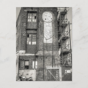 Carte Postale Stik Man Graffiti, Shoreditch London