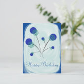 Carte Postale Stilisierte Blumen (Debout devant)