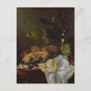 Carte Postale Still Life, 17ème siècle