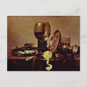 Carte Postale Still Life, Par Heda, Willem Claesz.