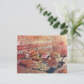 Carte Postale Still Life par Vincent van Gogh 1887 (Debout devant)