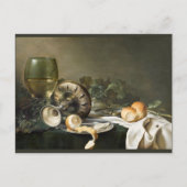 Carte Postale Still Life par Willem Claeszoon Heda (Devant)