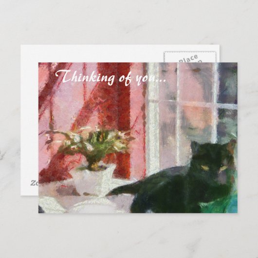 Carte Postale Still Life Penser à vous (Devant / Derrière)