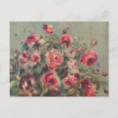 Carte Postale Still Life, Roses de Vargemont | Renoir (Devant)