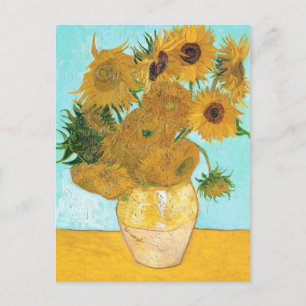 Carte Postale Still Life - Vase avec douze tournesols van Gogh