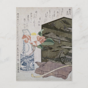 Carte Postale Still Life with a Camelia, c.1820