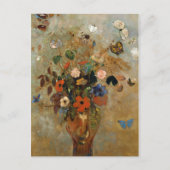 Carte Postale Still Life with Flowers par Odilon Redon (Devant)