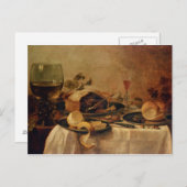 Carte Postale Still Life with Fruit Pie, 1635 (Devant / Derrière)