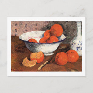 Carte Postale Still Life with Oranges by Gauguin