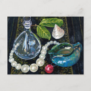Carte Postale Still Life with Pearls