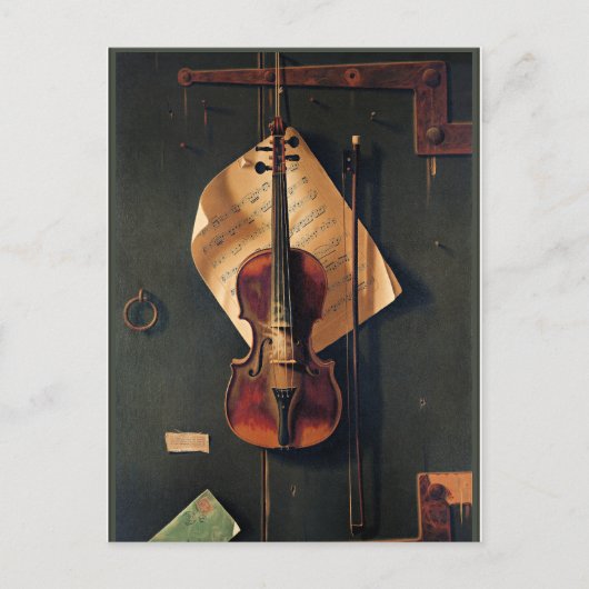 Carte Postale Still Life with Violon, art, (Devant)