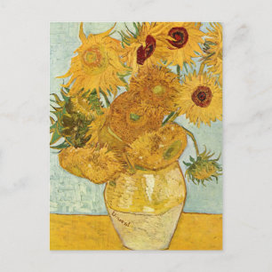 Carte Postale Stilleben mit de Vincent van Gogh 12 Sonnenblumen