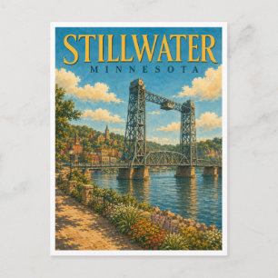Carte Postale Stillwater Minnesota Lift Bridge GeoSaga