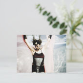 Carte postale Stiltwalkalker Dancer du vent (Debout devant)