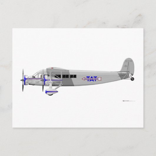Carte Postale Stinson Model T Airliner (Devant)