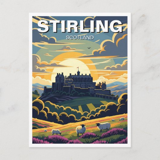 Carte Postale Stirling Scotland Travel (Devant)