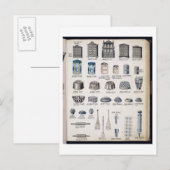 Carte Postale Stockage et ustensiles de cuisine d'un catalogu (Devant / Derrière)