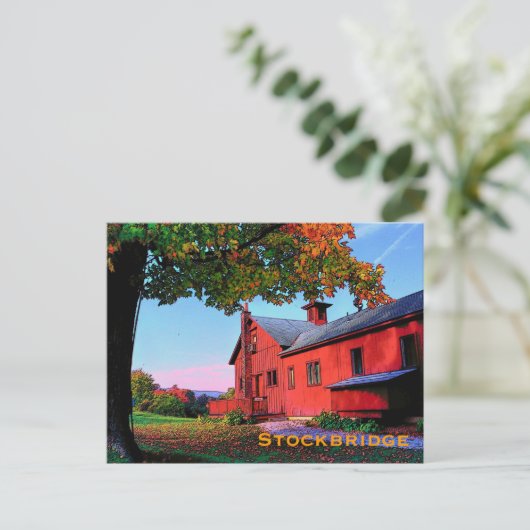 Carte postale Stockbridge (Debout devant)