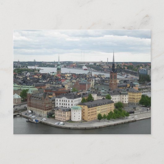 Carte Postale Stockholm (Devant)