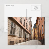 Carte postale Stockholm (Devant / Derrière)