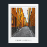 Carte Postale Stockholm<br><div class="desc">Gamla Stan - Stockholm,  Suède</div>