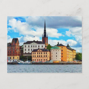 Carte Postale Stockholm, Suède