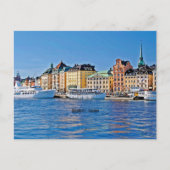Carte Postale Stockholm, Suède (Devant)