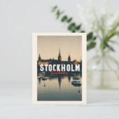 Carte Postale Stockholm suède (Debout devant)
