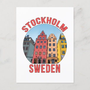 Carte Postale Stockholm Suède
