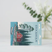 Carte Postale Stockholm, Suède (Debout devant)