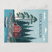 Carte Postale Stockholm, Suède (Devant)