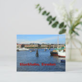 Carte Postale Stockholm, Suède (Debout devant)