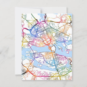 Carte Postale Stockholm Suède