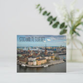Carte postale Stockholm, Suède (Debout devant)