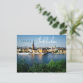 Carte Postale Stockholm, Suède (Debout devant)