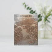 Carte Postale Stockholm Suède City View Sky (Debout devant)