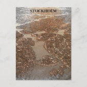 Carte Postale Stockholm Suède City View Sky (Devant)