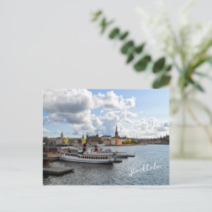Carte Postale Stockholm Suède vue