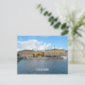 Carte Postale Stockholm Suède vue (Debout devant)