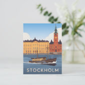 Carte Postale Stockholm vintage (Debout devant)