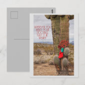 Carte Postale Stocking (Devant / Derrière)