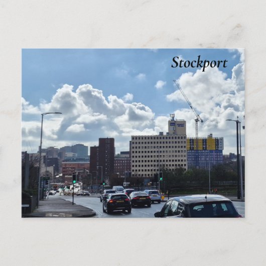 Carte postale Stockport (Devant)