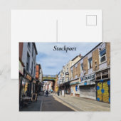 Carte postale Stockport (Devant / Derrière)