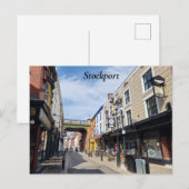 Carte postale Stockport (Devant / Derrière)