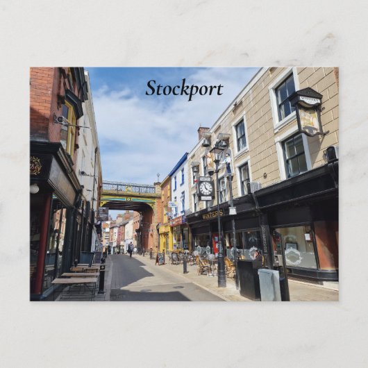 Carte postale Stockport (Devant)